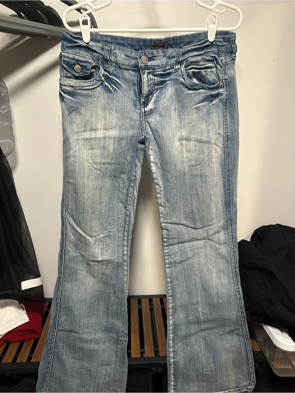 Underground Light Blue Wide Leg Jeans